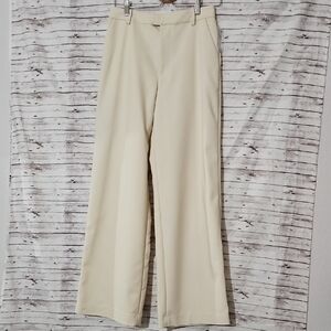 Good American Cream Trousers